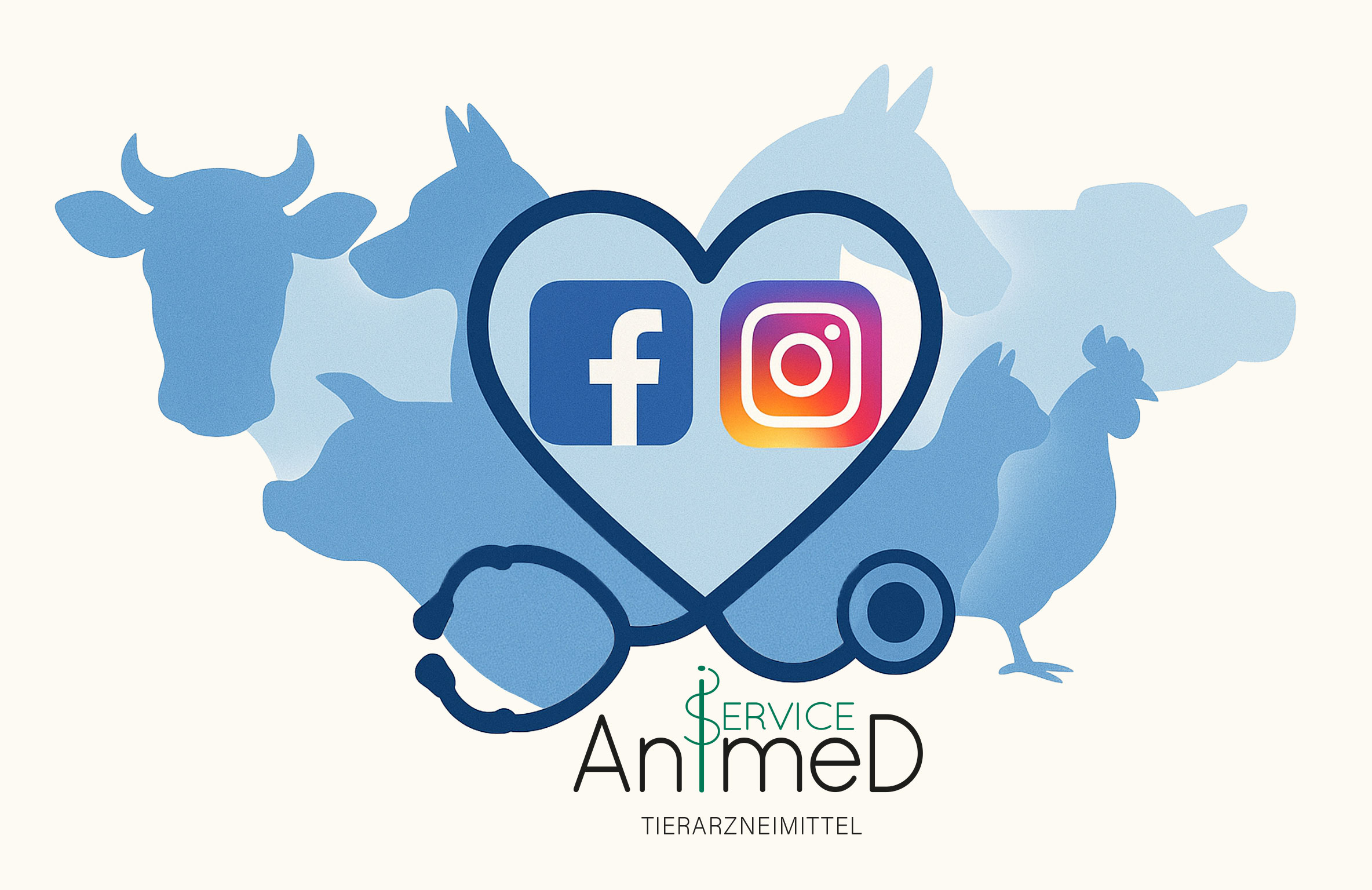 Dekobild für die Ankündigung von Instagram und Facebook